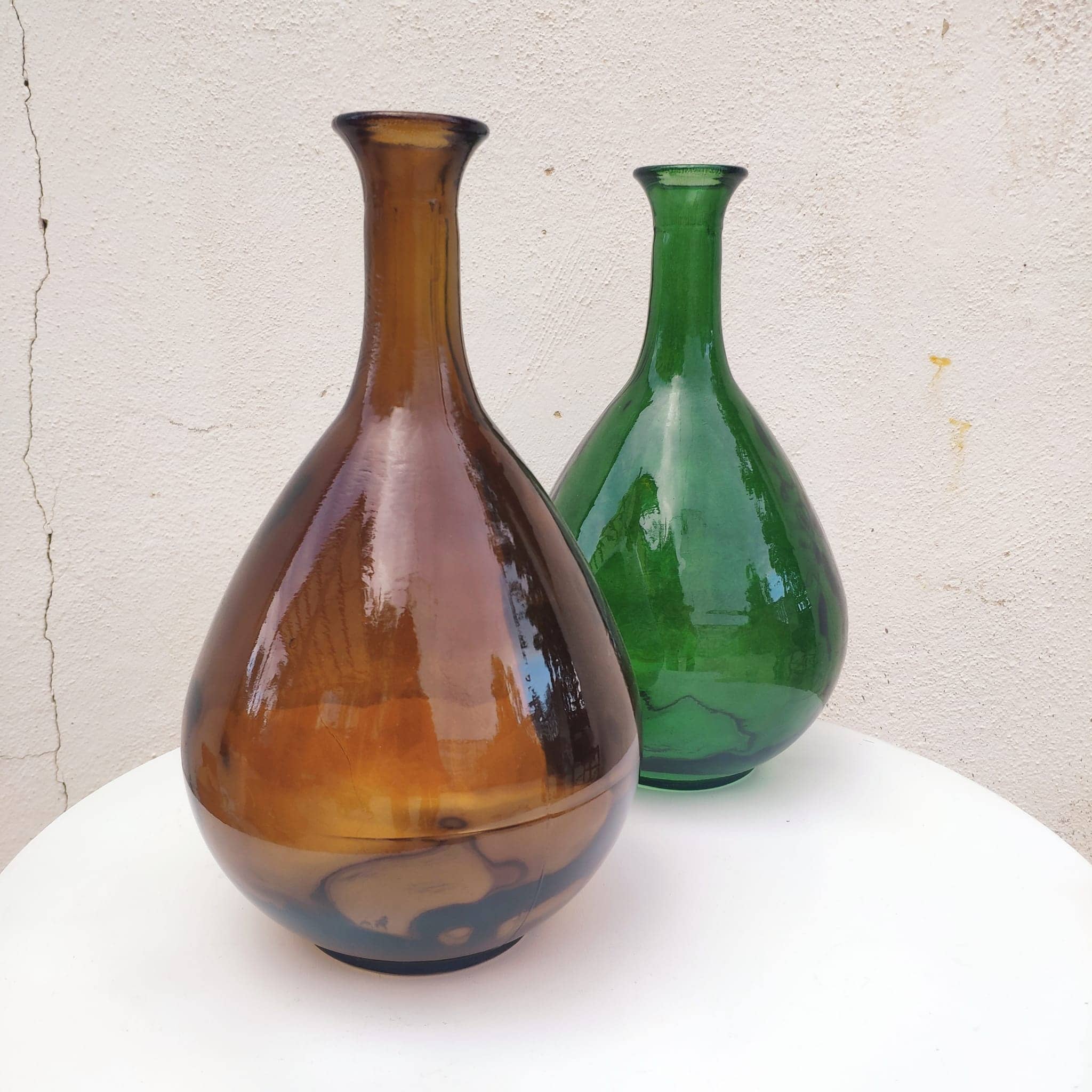 Damajuanas color verde botella y ámbar - Imagen 2