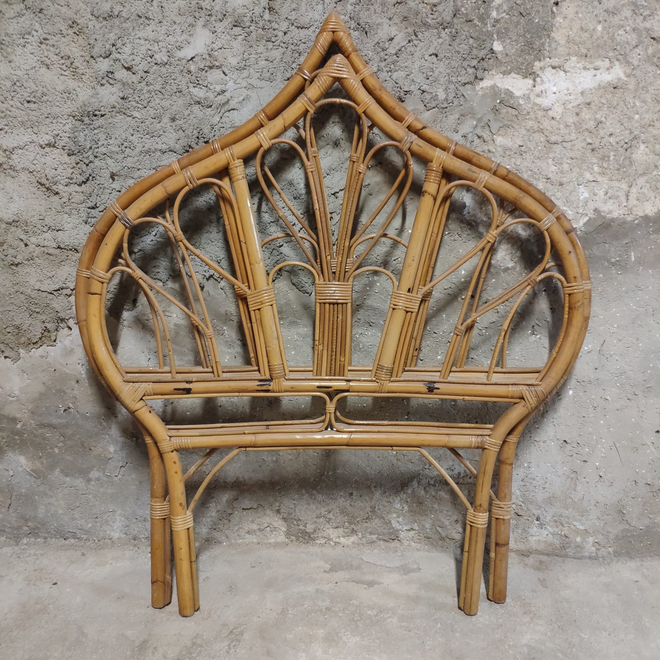 Cabecero mimbre india - Imagen 3