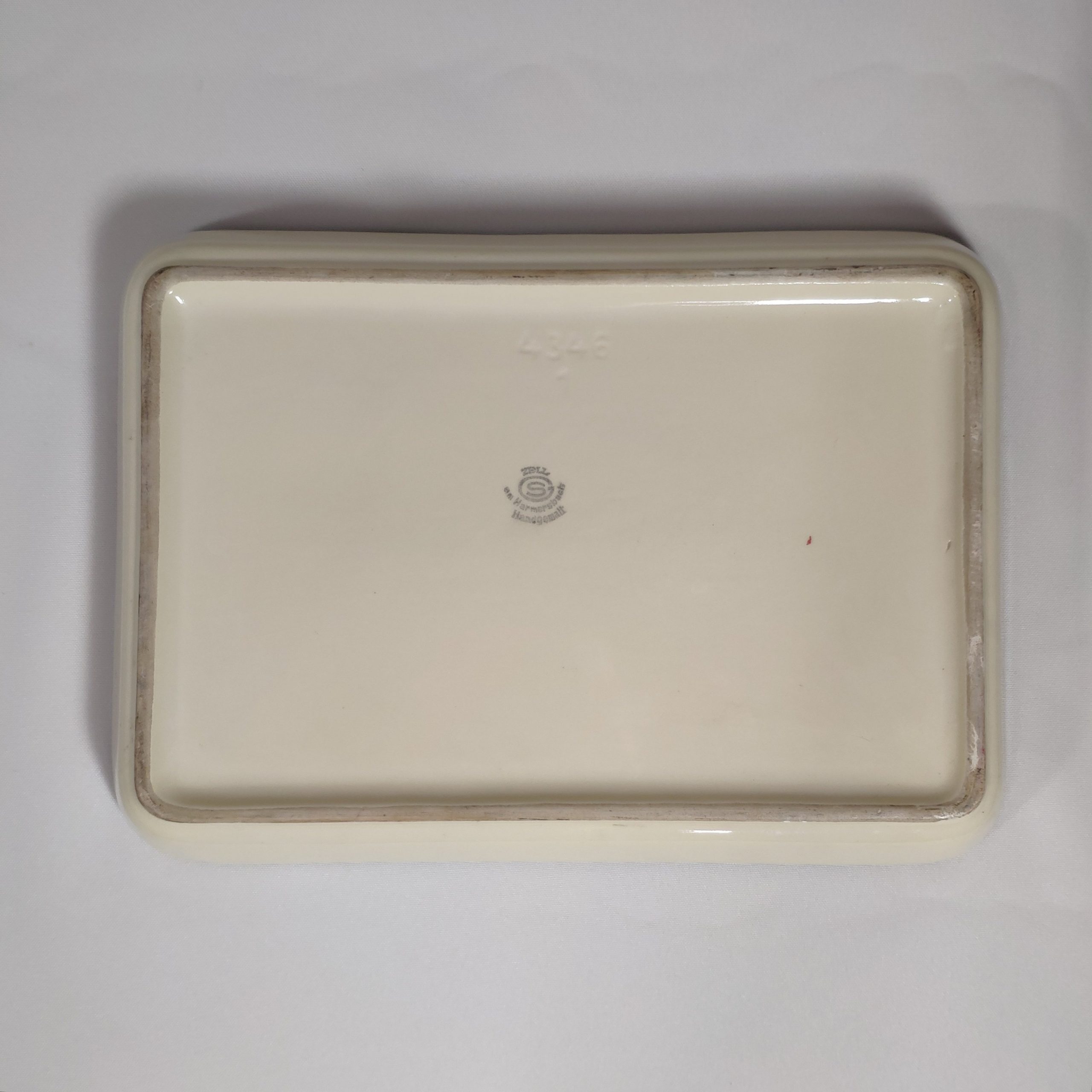 Hahn & Henne - Zeller Keramik bandeja gallo y gallina unico deco