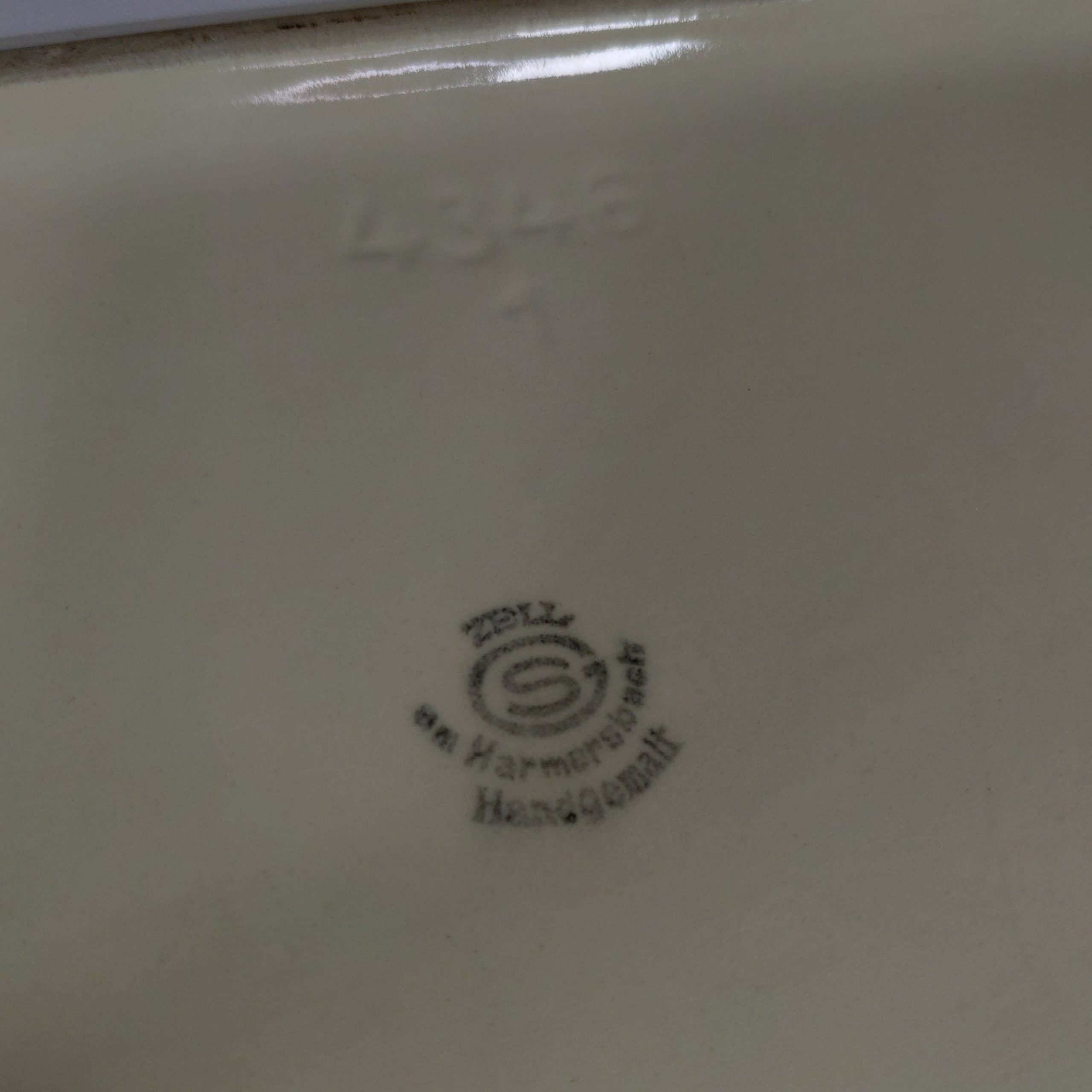 Hahn & Henne - Zeller Keramik bandeja gallo y gallina unico deco