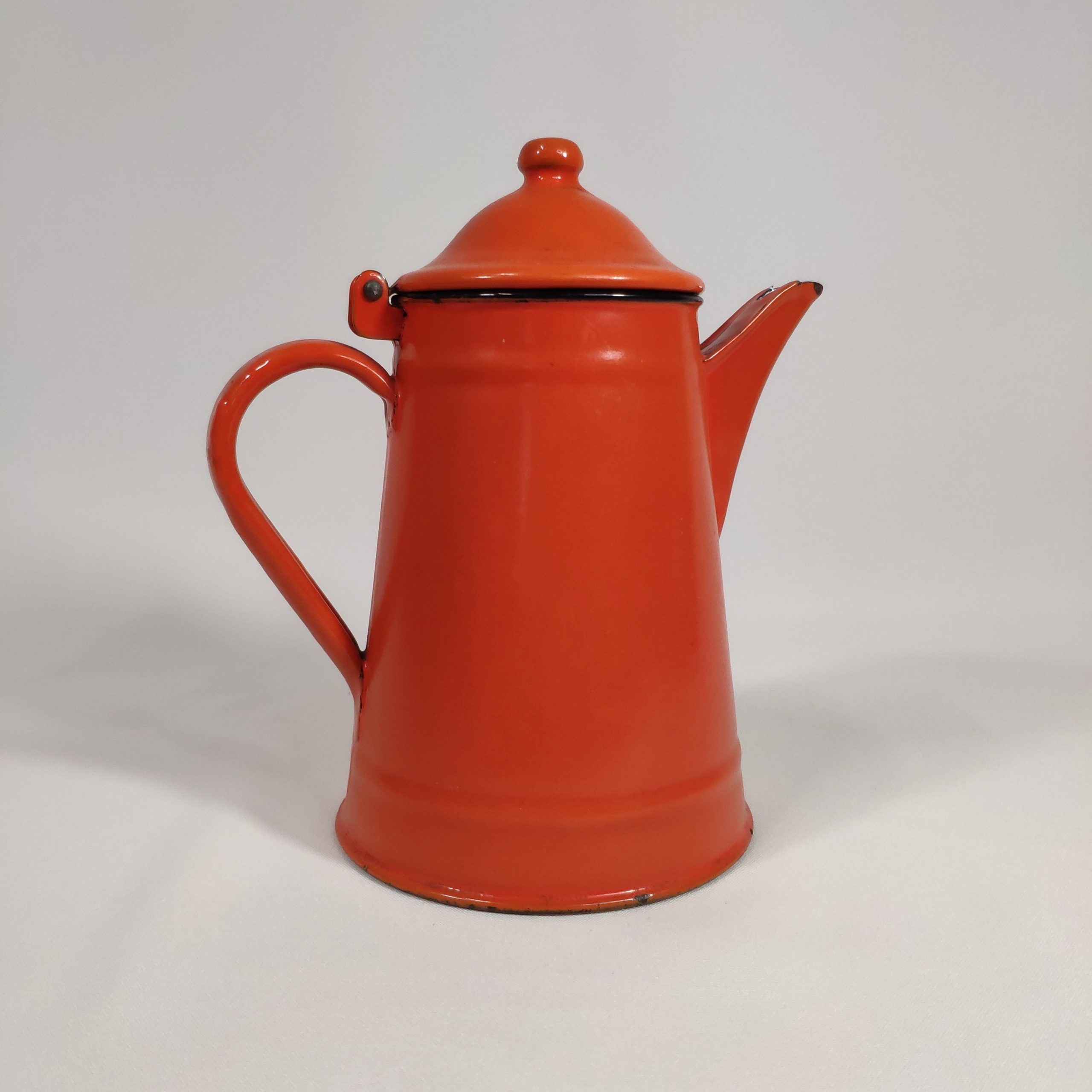 Tetera cafetera naranja