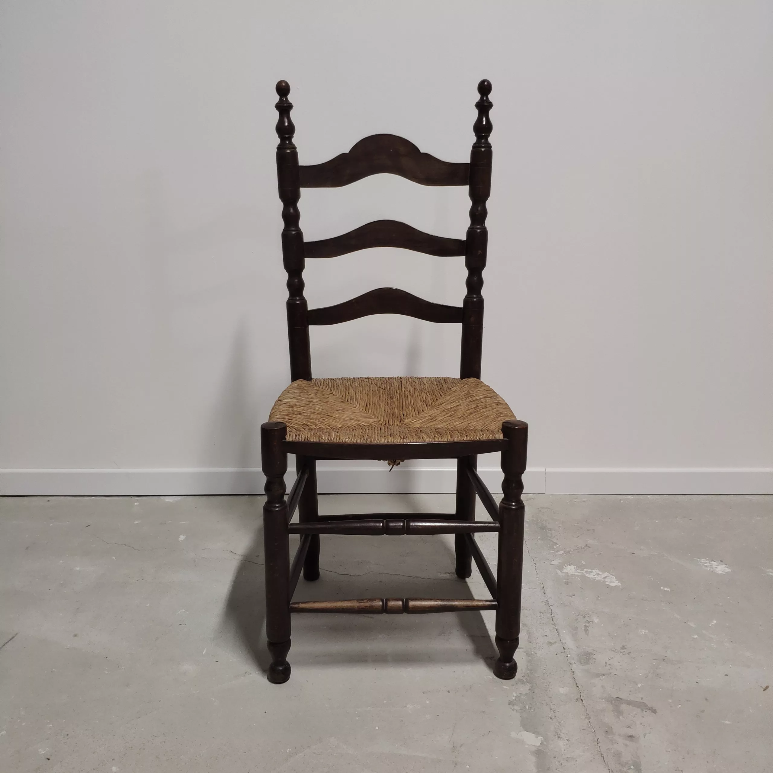 Sillas nogal y paja - Imagen 5