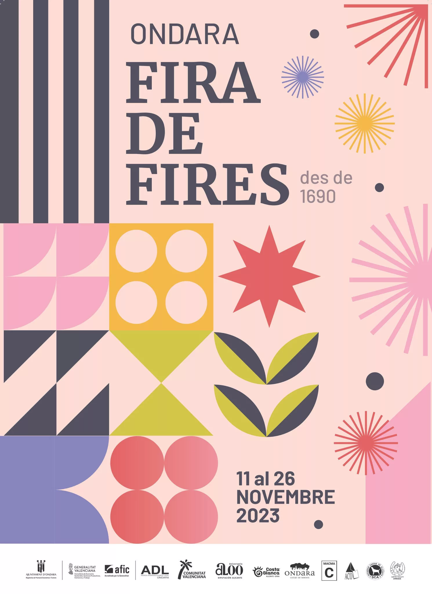 cartel fira de fires ondara 2023 